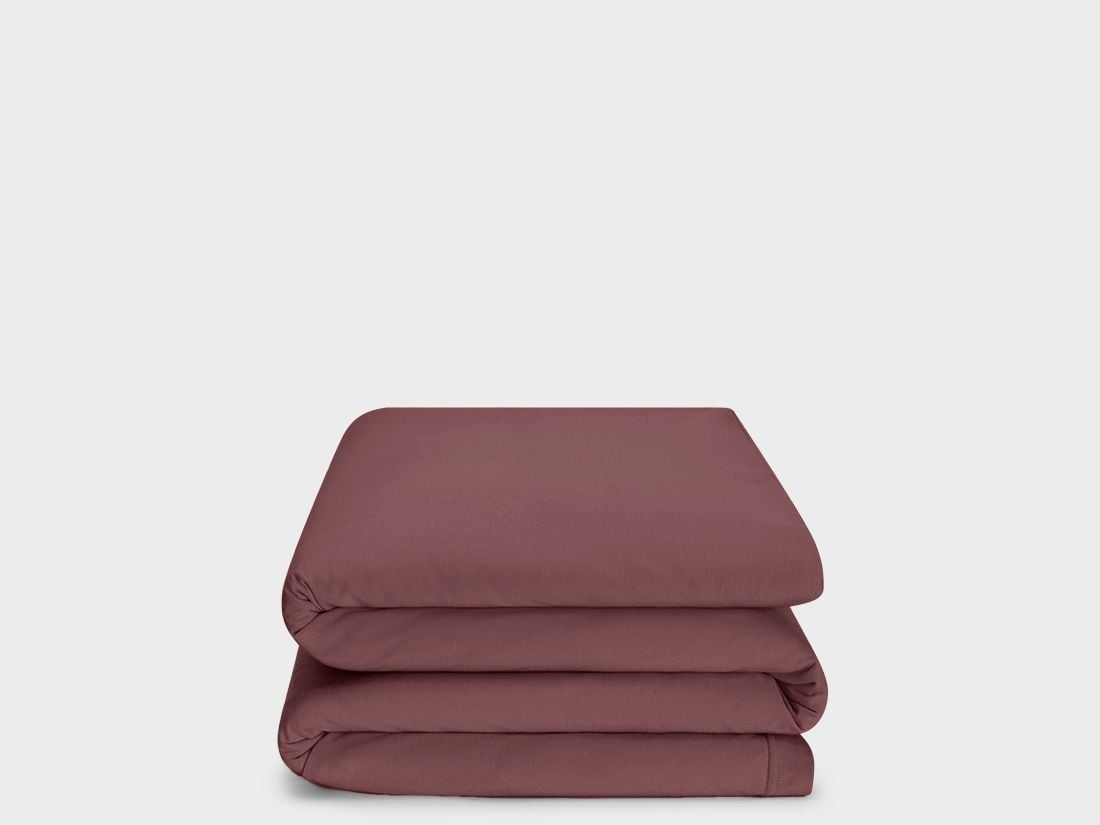 Housse de couette enfant jersey rose du soir