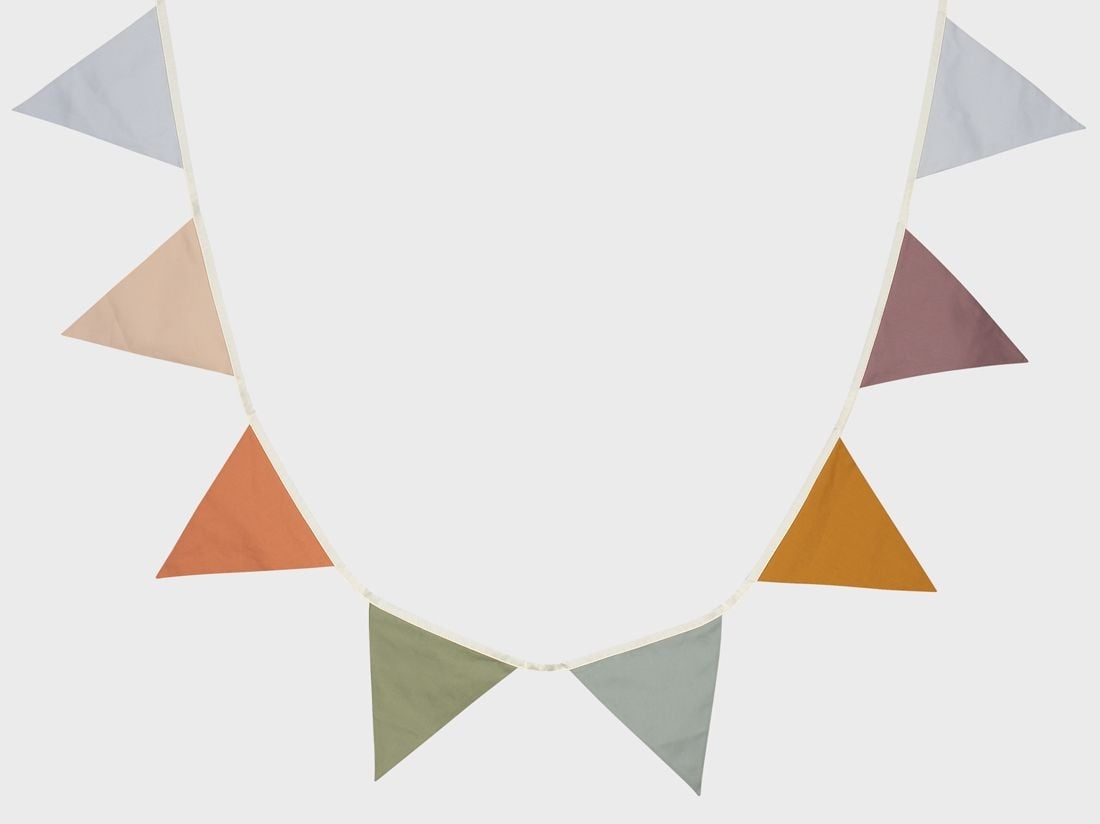 Guirlande coton multicolore 3.6m