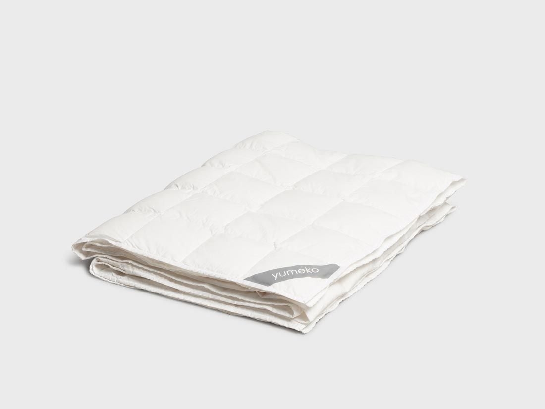 Couette en duvet deluxe tempérée 140x200