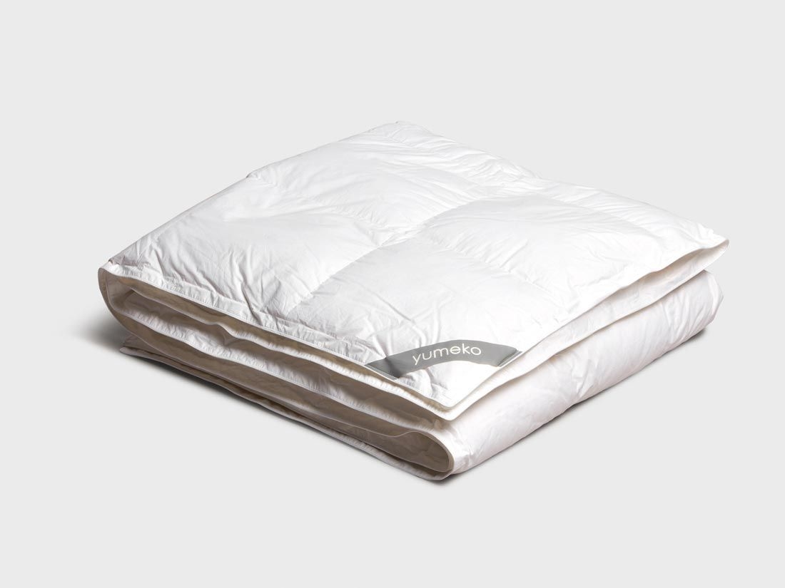 Couette en duvet recyclé chaude