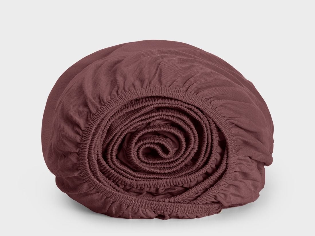 Drap-housse enfant jersey rose du soir