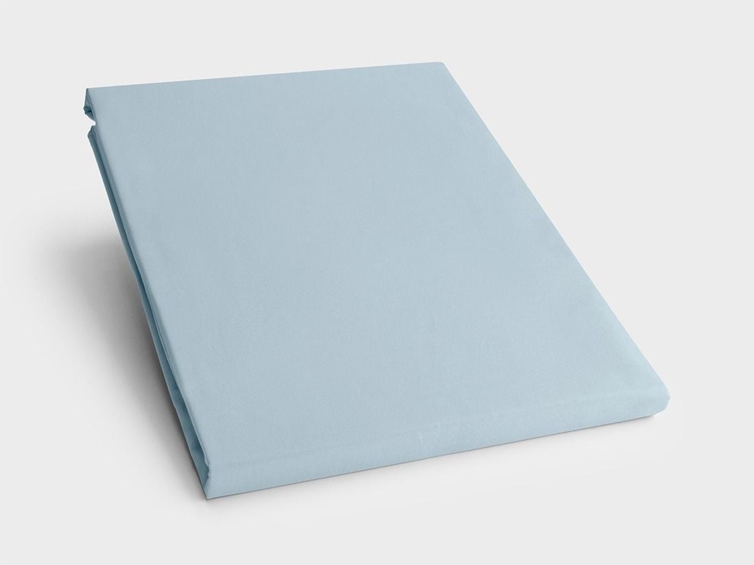 Drap-housse enfant jersey bleu frais