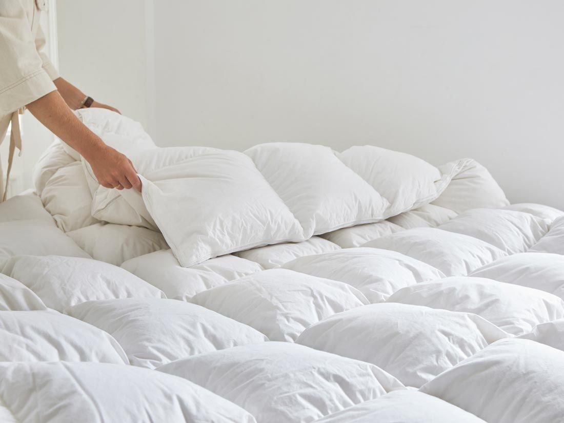 Couette en duvet tempérée 240x220