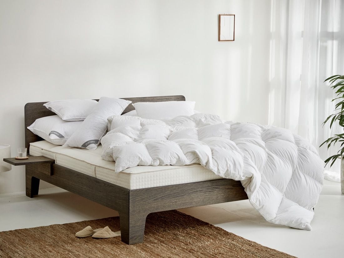 Couette en duvet chaude