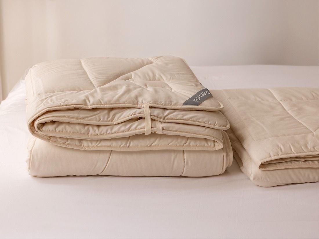 Couette en laine tempérée 140x200