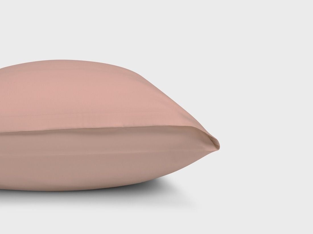 Parure de lit satin de coton rose cosmos