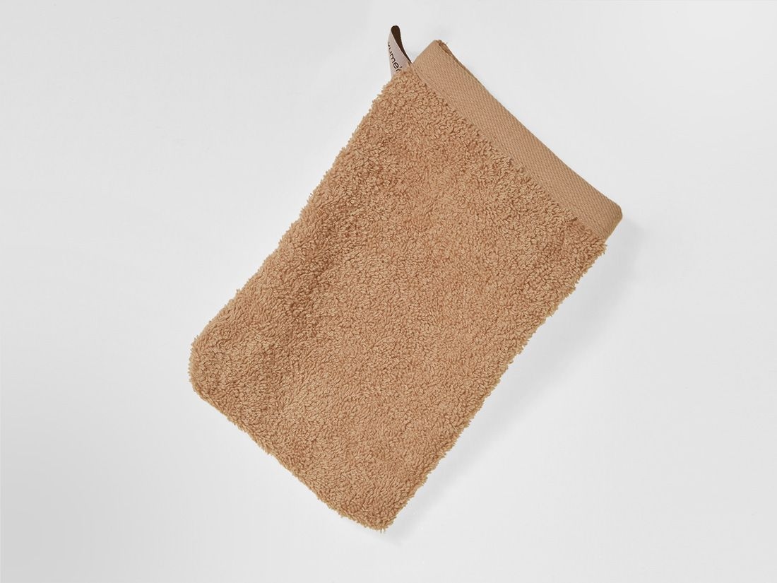 Gants de toilette éponge miel 15x22 - 4 pcs