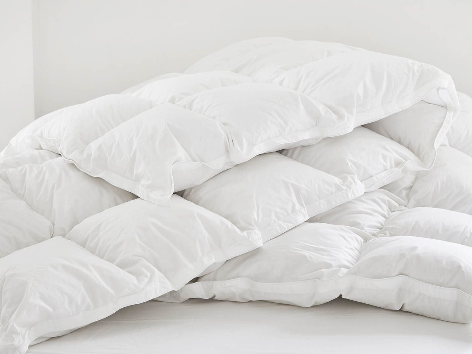 Couette en duvet recyclé chaude