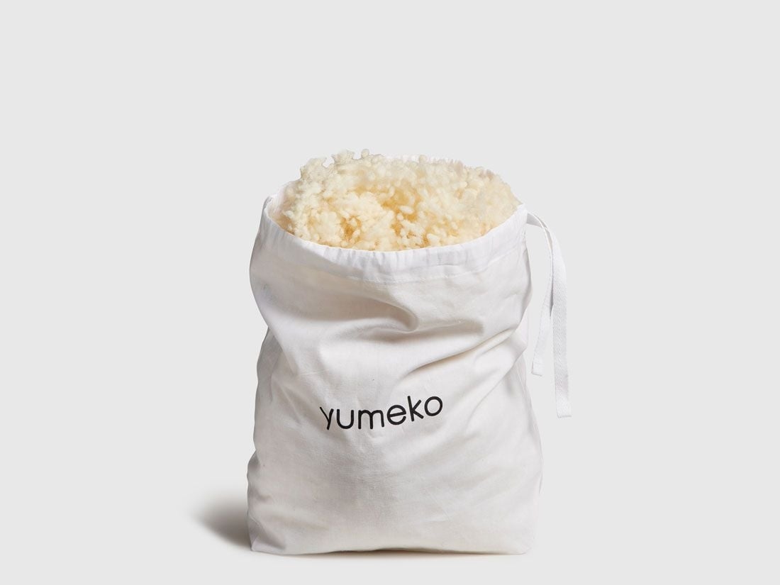 Recharge oreiller laine