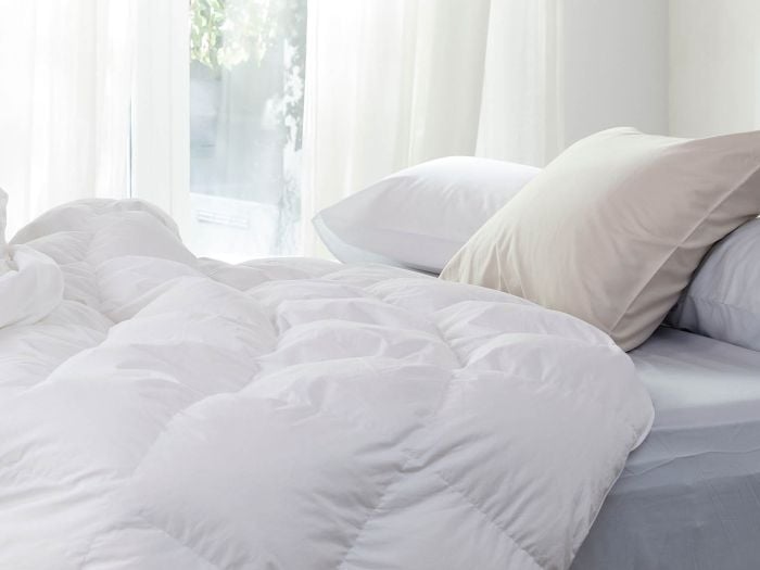 Couette en duvet deluxe tempérée