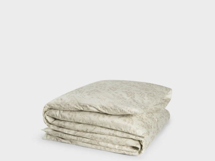 Housse de couette satin de coton natural bloom