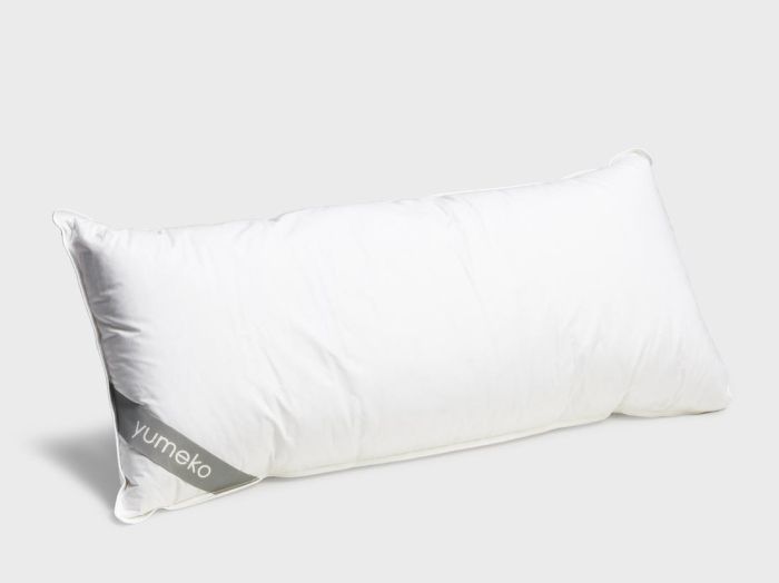 Oreiller duvet recyclé 40x80 moelleux